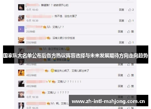 国家队大名单公布后各方热议阵容选择与未来发展期待方向走向趋势 国家队大名单公布后各方热议阵容选择与未来发展期待方向走向趋势